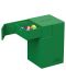 Кутия за карти Ultimate Guard Flip`n`Tray 100+ XenoSkin - Monocolor Green (100+ бр.) - 2t